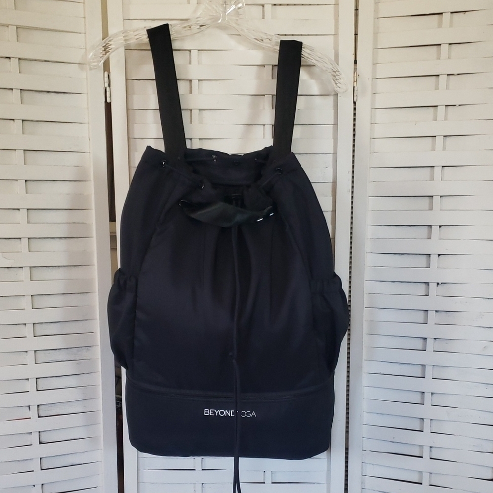 Beyond Yoga Midnight Black Backpack